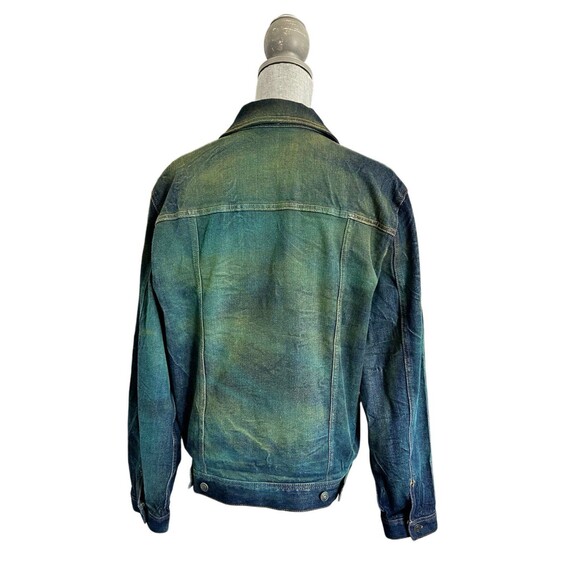 George Dye Denim Jacket Men M - Picture 2 of 5